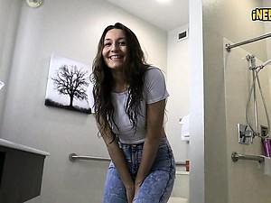 real pee desperation and jeans wetting pissing