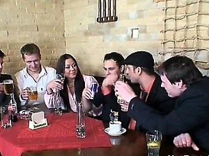 partygirl gets massive face bukkake